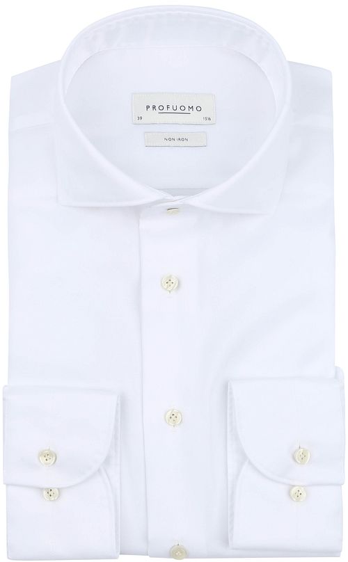 Profuomo Chemise Twill Blanche Product