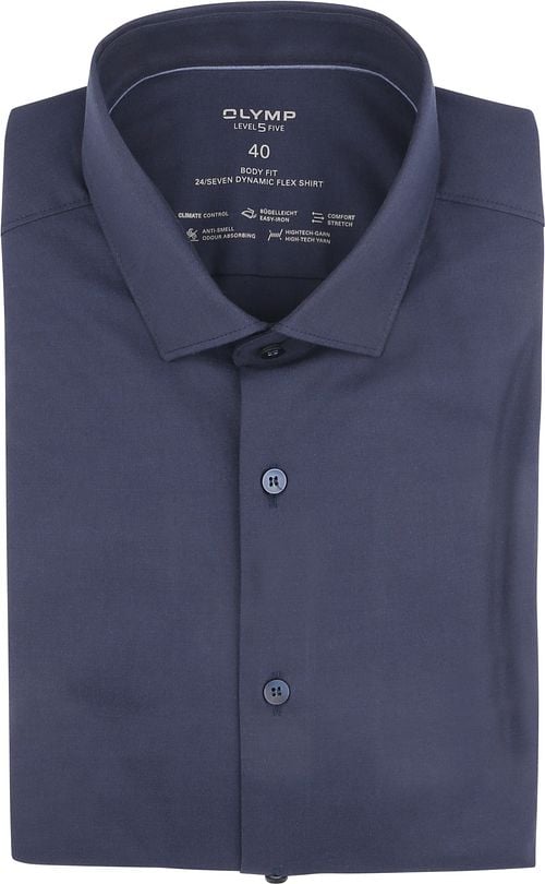 Olymp Level Five Shirt Dark Blue Product