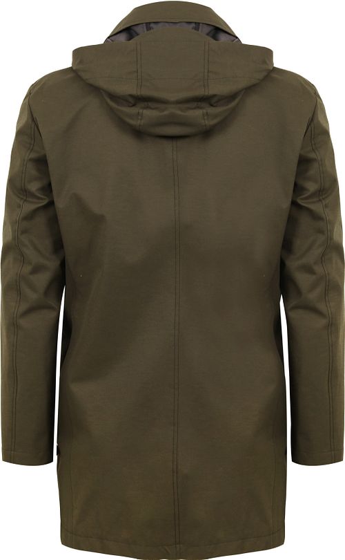 Suitable Jacke Dunkelgrün Product / Achterkant
