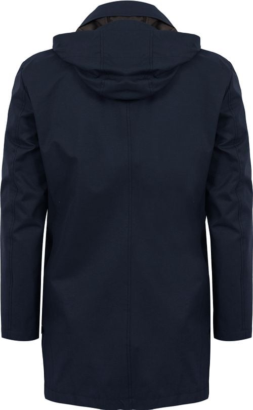 Suitable Regenjas Navy Product / Achterkant