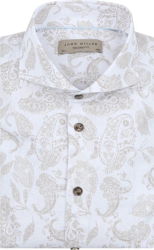 John Miller Chemise Paisley Print Beige Product