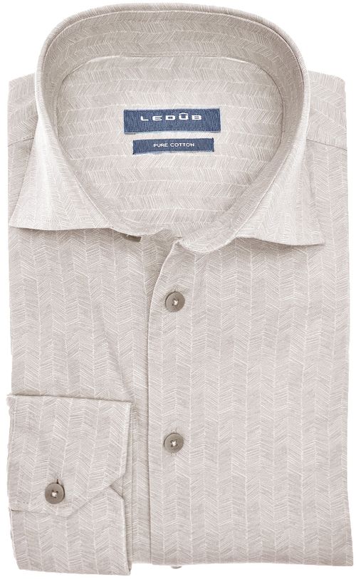 Ledub Shirt Print Beige Product