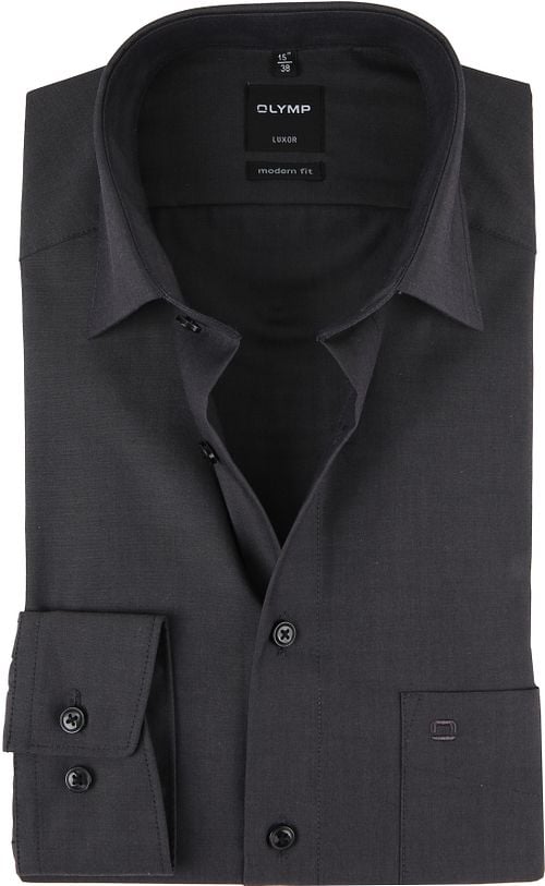 OLYMP Shirt Luxor Modern-Fit Dark Grey Product