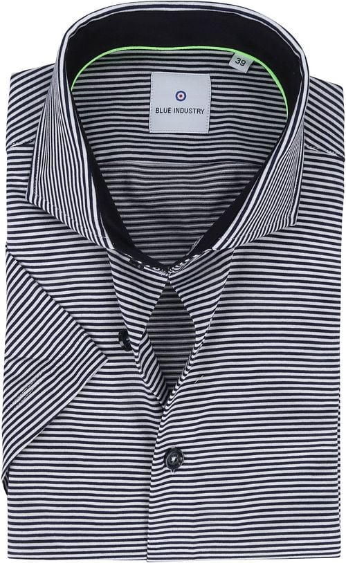 Blue Industry SHS Shirt Stripe Blue Product