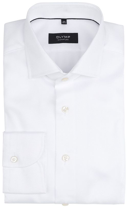 Olymp Chemise Signature Savio Blanche Product