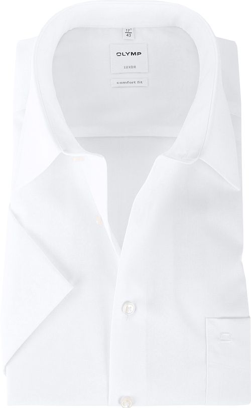 Olymp Shirt Comfort Fit White Short Sleeve Product