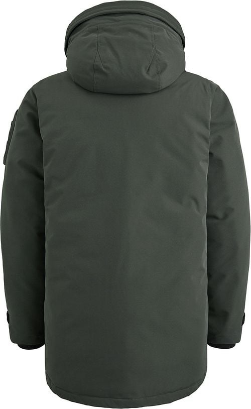 PME Legend Ice Pilot Parka Olivgrün Product / Achterkant
