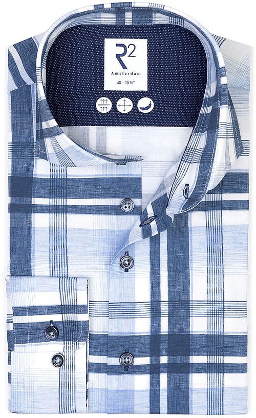 R2 Shirt Checks Blue Product