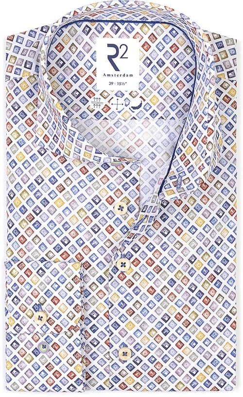 R2 Shirt Print Dashboard Multicolor Product