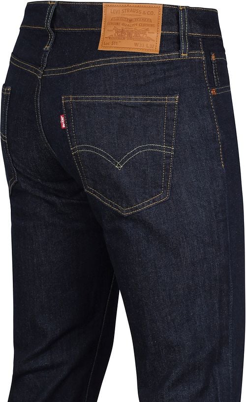 Levi's 511 Denim Jeans Donkerblauw Product / Detail