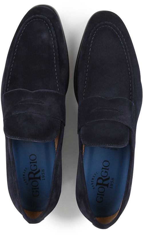 Giorgio Foslight Leather Shoe Dark Blue Product