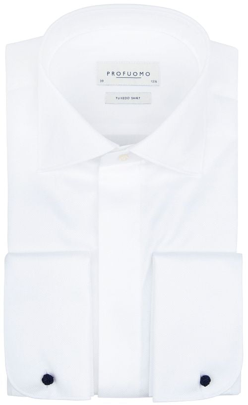 Profuomo Tuxedo Shirt White Product