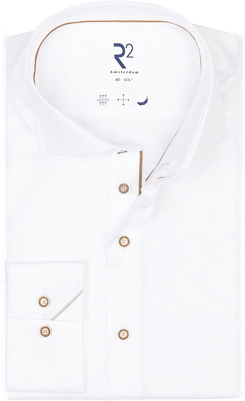 R2 Chemise Twill Blanche Product