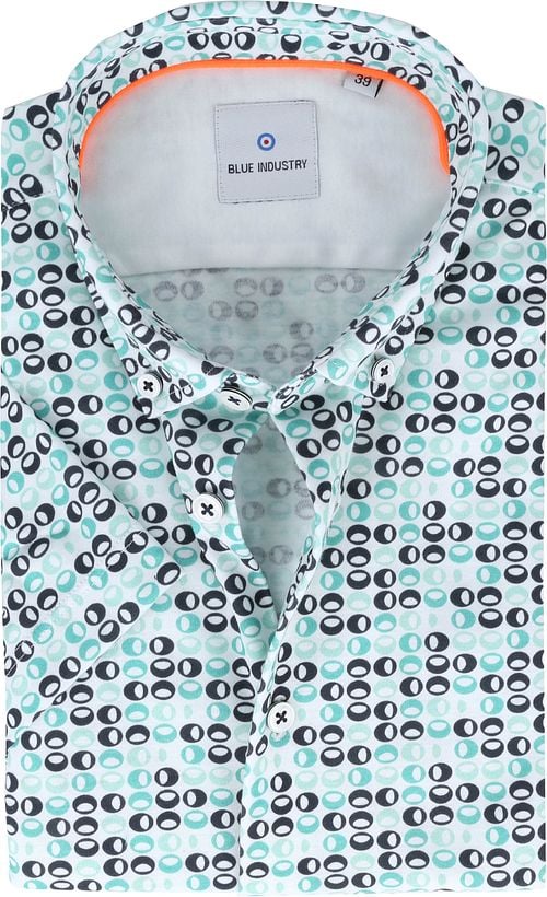 Blue Industry Shirt Short Sleeve Mint Product