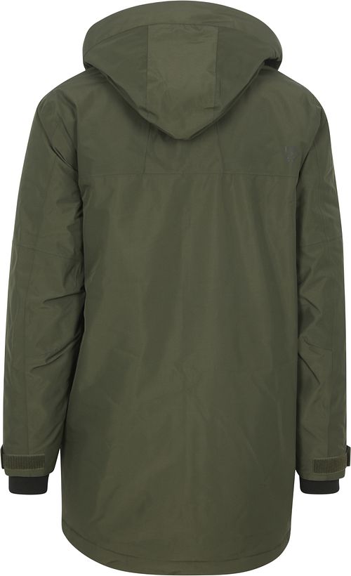 Didriksons Parka Drew Olive Green Product / Achterkant
