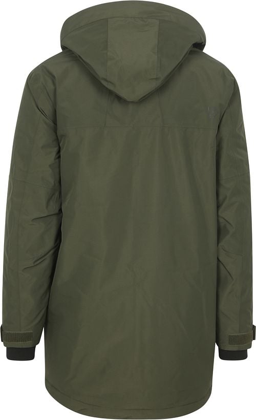 Didriksons Parka Drew Olivgrün Product / Achterkant