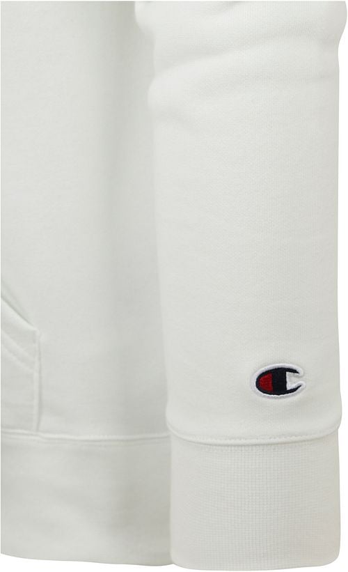 Champion Sweat Hoodie Logo Wit Product / Detail