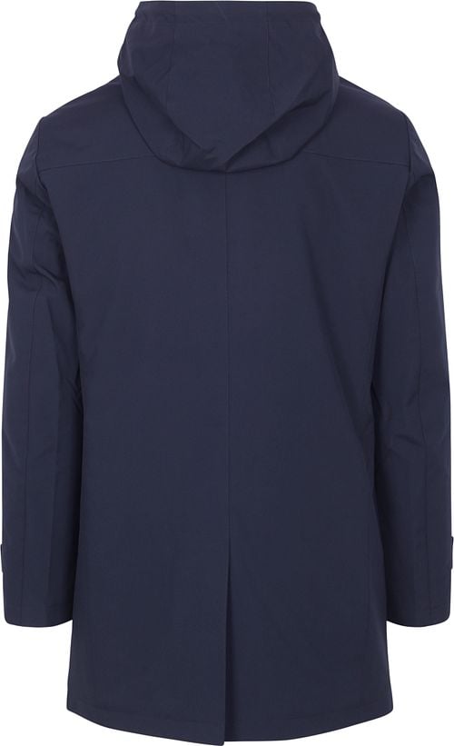 Suitable Jack Hood Tech Navy Product / Achterkant