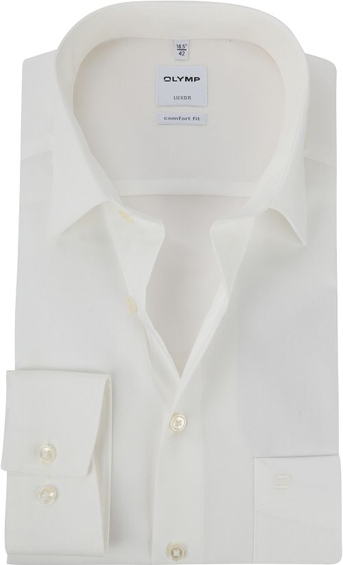 OLYMP Luxor Comfort Fit Shirt Non Iron Ecru Product