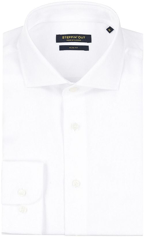 Steppin' Out Shirt Slim-Fit Dobby White Product