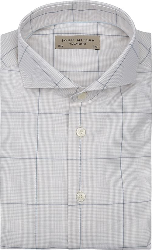 John Miller Overhemd Check Beige Product
