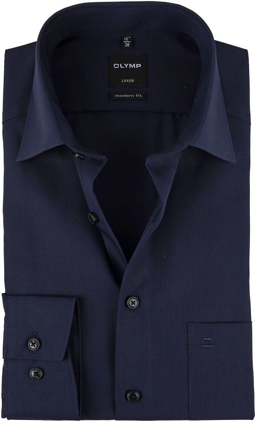 OLYMP Overhemd Luxor Modern-Fit Donkerblauw Product
