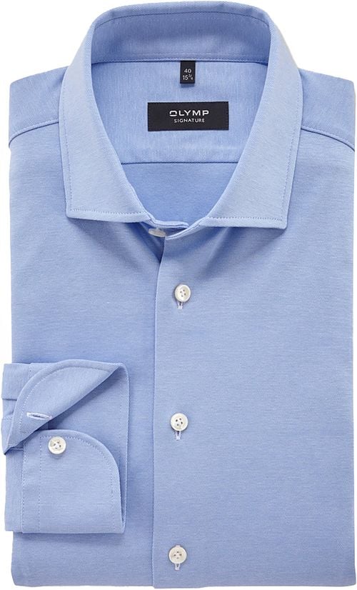OLYMP Signature Hemd Jersey Hellblau Product