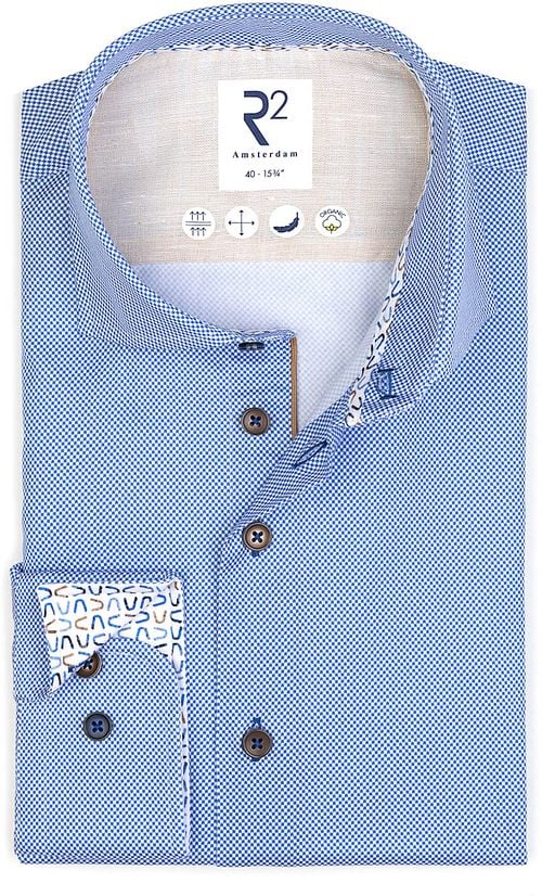 R2 Shirt Print Blue Product