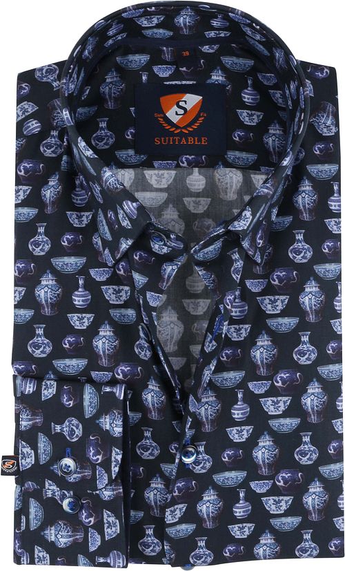 Suitable Hemd Smart China Navy Product