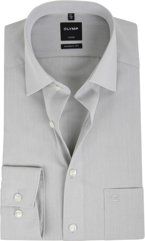 OLYMP Luxor Hemd Modern Fit Grau Product