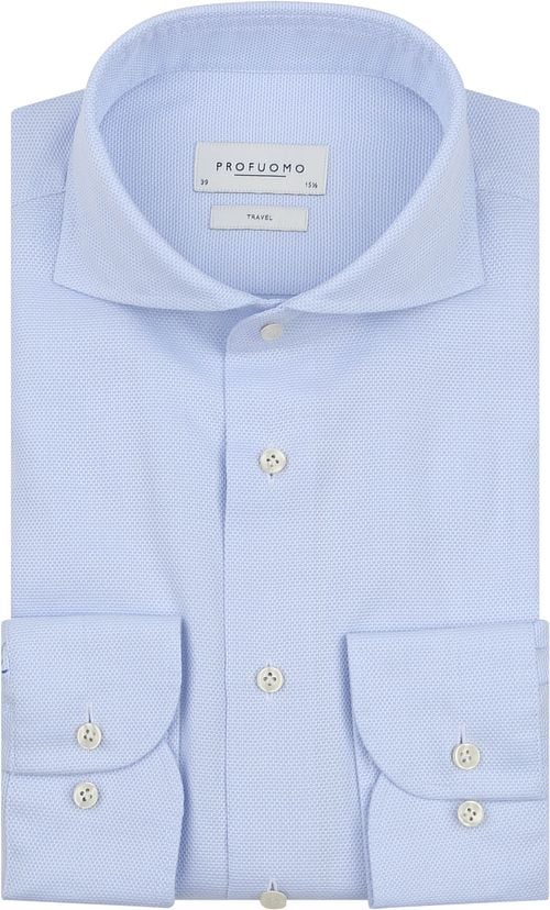 Profuomo Hemd Travel Hellblau Product