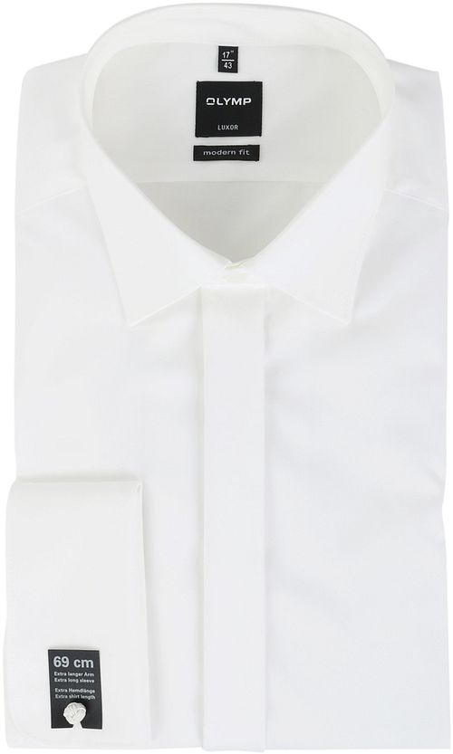 OLYMP Chemise de Mariage Luxor Manche 7 Blanc Cassé Product