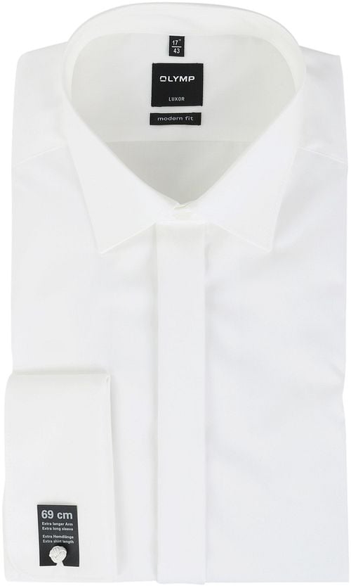 Olymp Extra Long Sleeve Wedding Shirt Off White Product