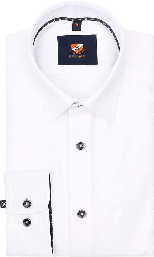 Suitable Shirt Pique White 267-1 Product