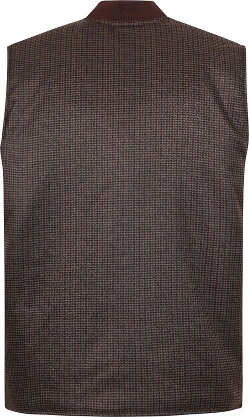 Dstrezzed Voss Bodywarmer Brown Product / Achterkant