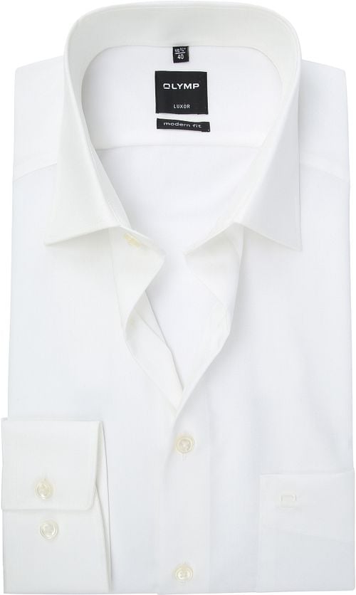 OLYMP Luxor Hemd Gebrochenes Weiß Modern Fit Product
