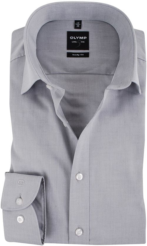 Olymp Shirt Body-Fit Grey Product