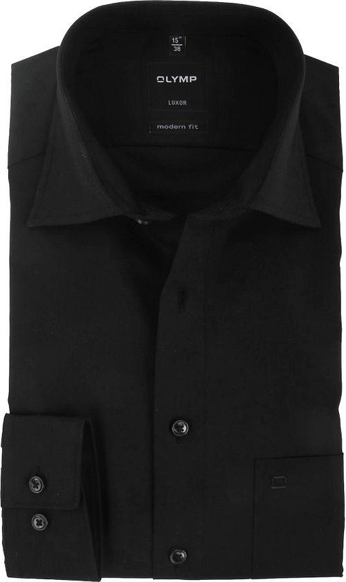 Olymp Luxor Shirt Black Modern Fit Product