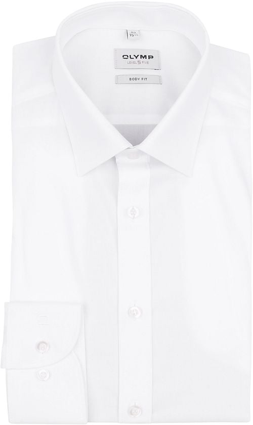 Olymp Level Five Shirt Extra Long Sleeve Body-Fit White Product