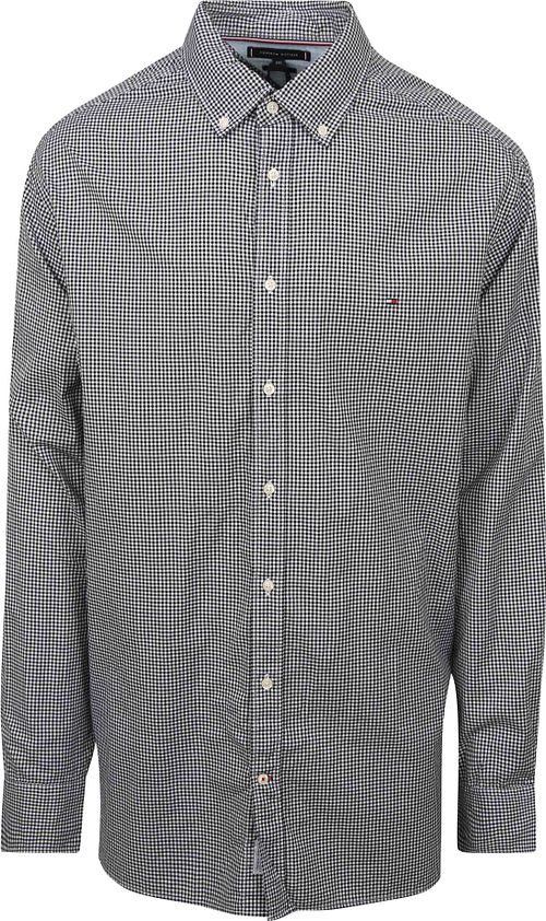Tommy Hilfiger Big And Tall Shirt Plaid Blue Product