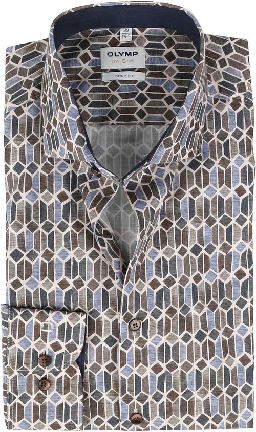 OLYMP Chemise Level 5 Imprimé Nature Product