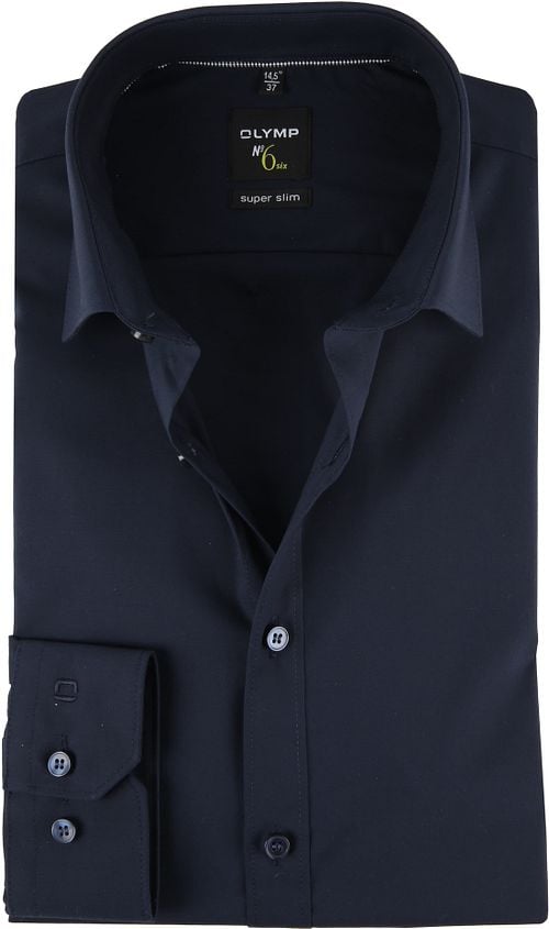 OLYMP Overhemd N0.6 Navy Product