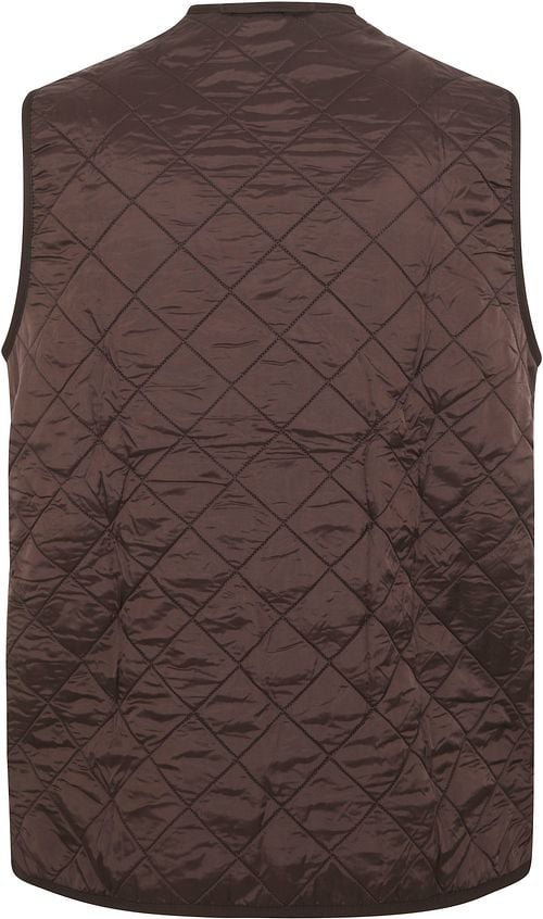 Barbour Innenfutter Polarquilt Braun Product / Achterkant