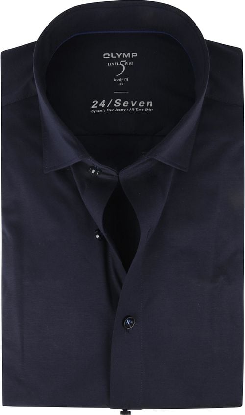 OLYMP Lvl 5 Hemd 24/Seven Marine Blau Product