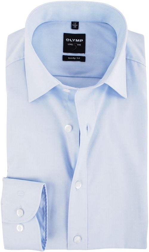 Olymp Level Five Shirt Body-fit Light Blue Product