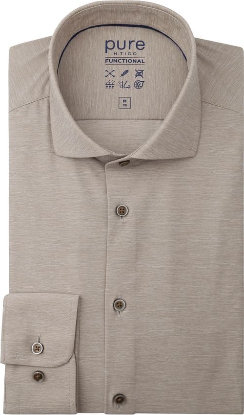 Pure Shirt Melange Beige Product