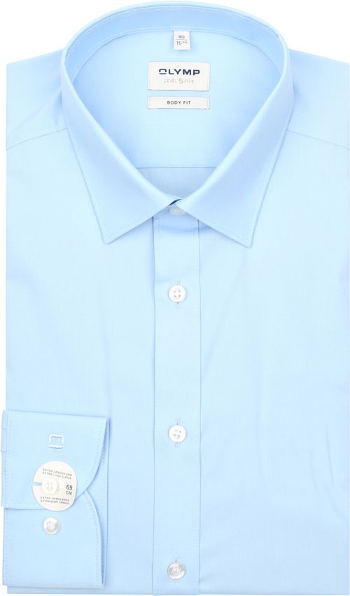 OLYMP Chemise Level Five Bleu Clair Manches Extra Longues Product