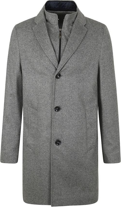 Suitable Manteau K150 Mix Laine Gris Product