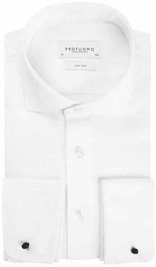 Profuomo Shirt Cutaway Double Cuff White Product