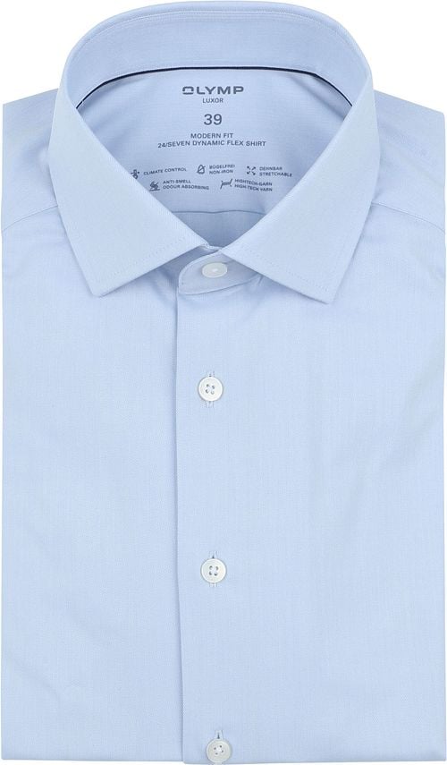 OLYMP Luxor Hemd 24/Seven Lichtblauw Product